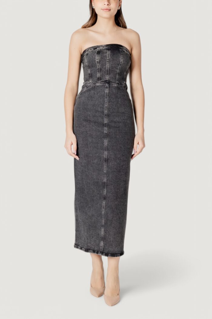 Vestito midi ICHI ihbellas dr Black Jeans