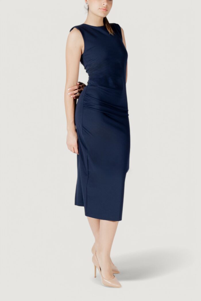 Vestito midi Jacqueline de Yong jdymira s/l midi rouching dress jrs Blu