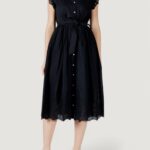 Vestito midi Vila Clothes vianglassi v-neck s/l midi Nero - Foto 1