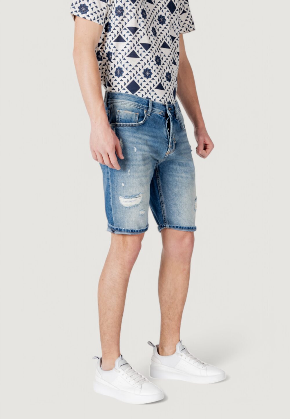 Bermuda Antony Morato argon slim fit Denim - Foto 3