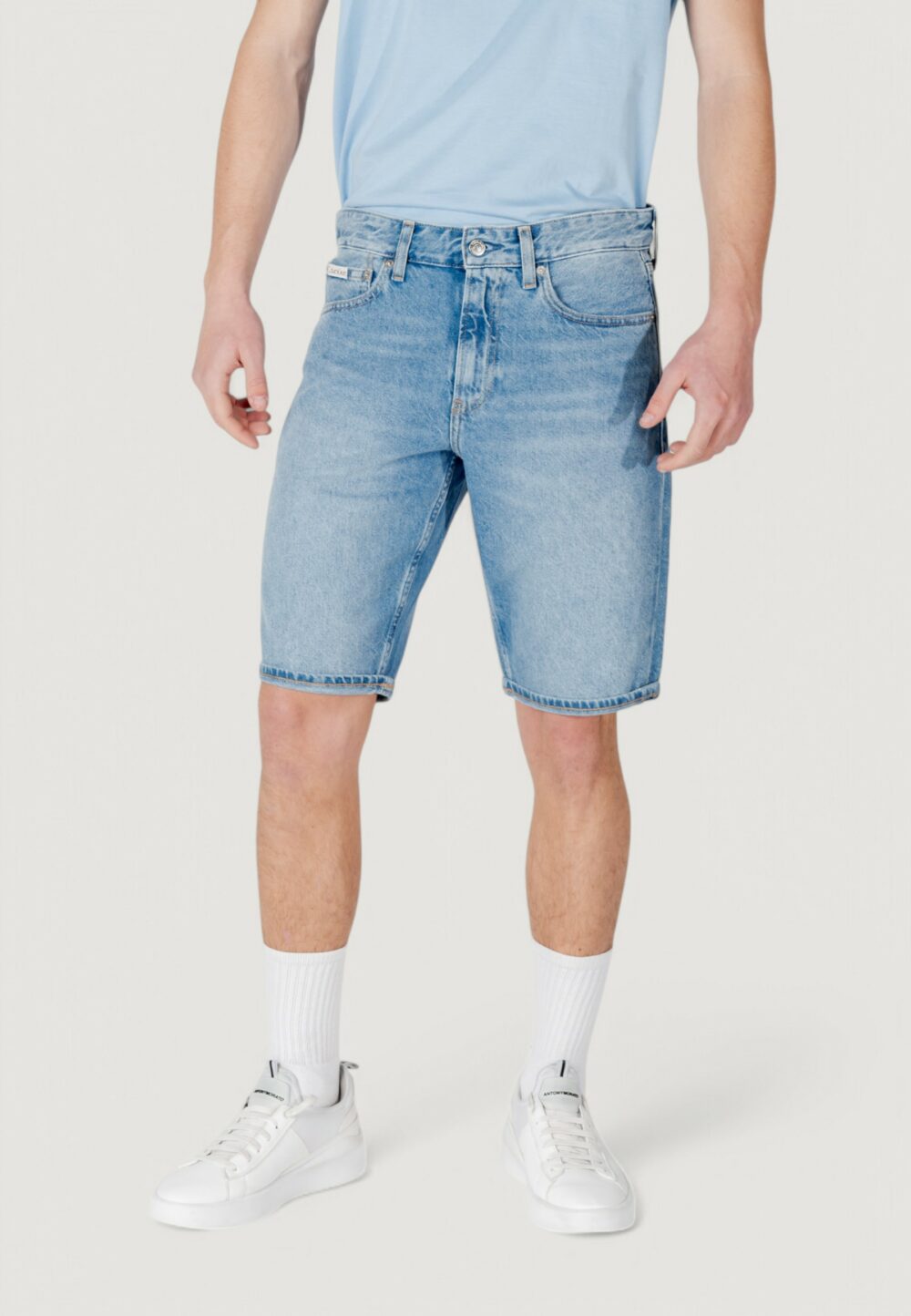Bermuda Calvin Klein Jeans regular Denim - Foto 1