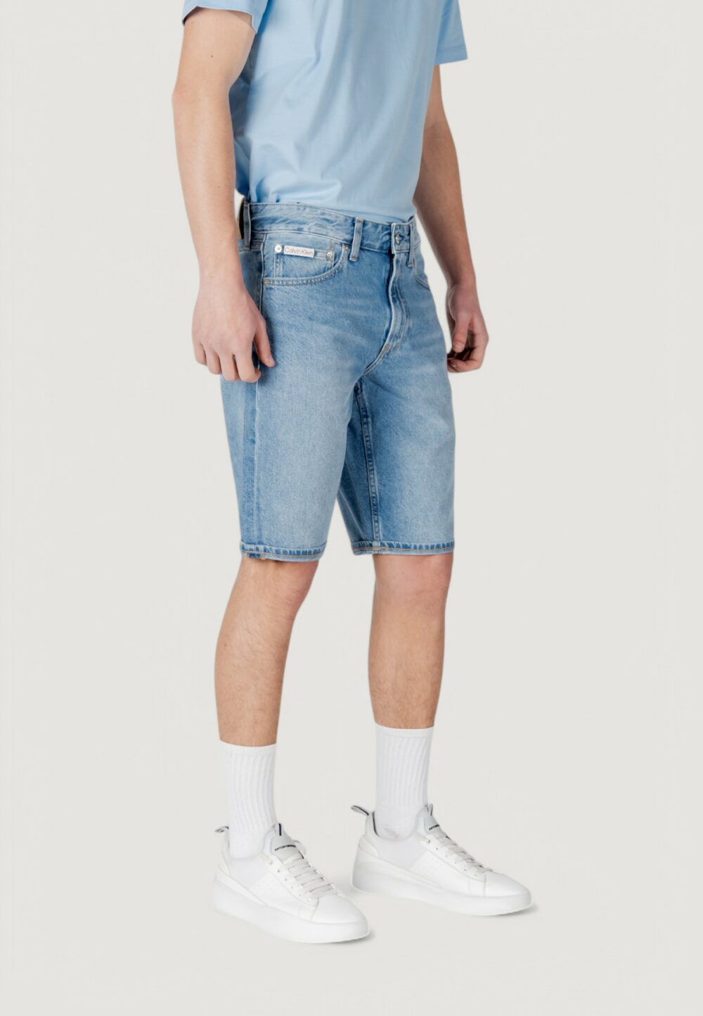 Bermuda Calvin Klein Jeans regular Denim - Foto 4