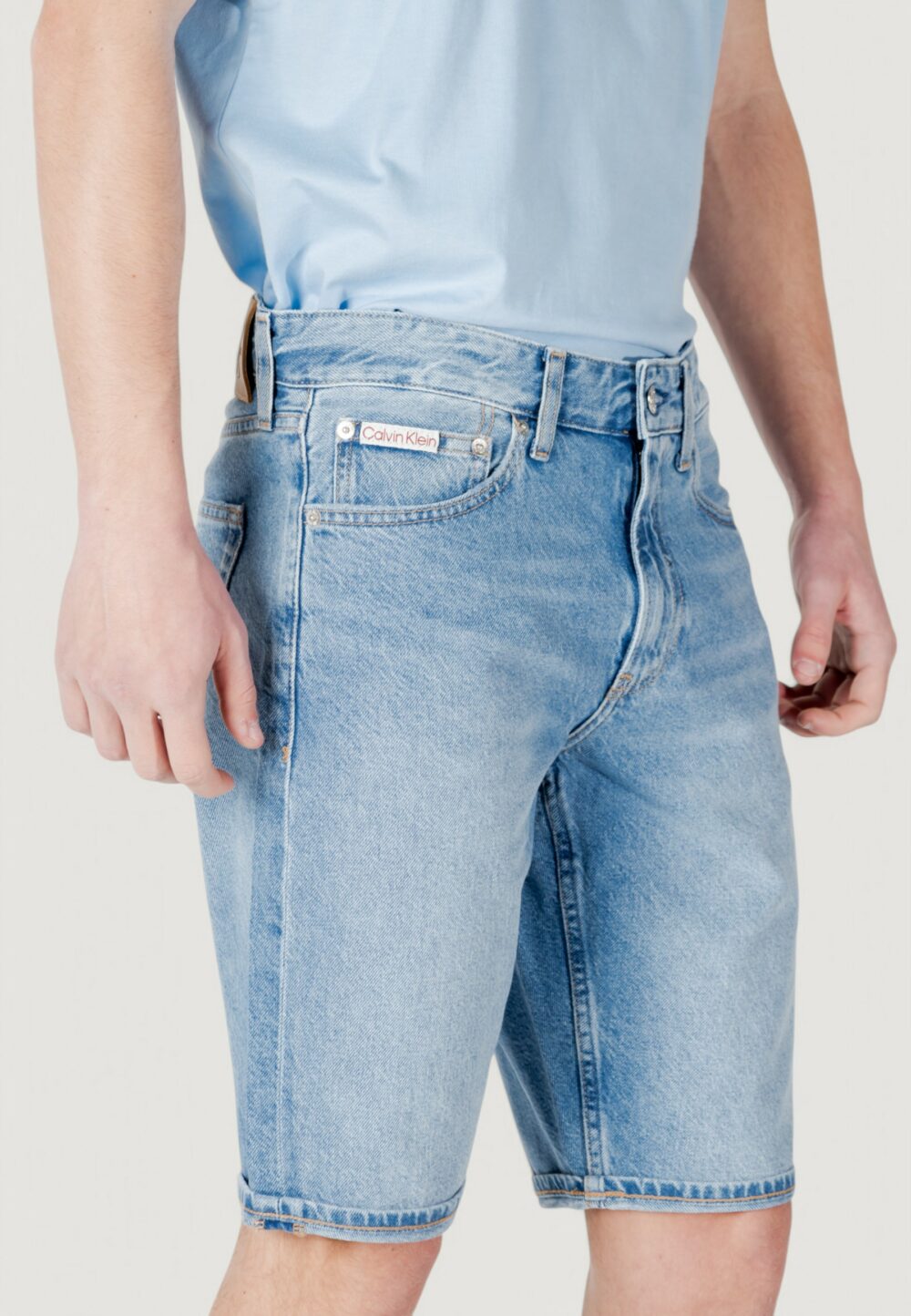 Bermuda Calvin Klein Jeans regular Denim - Foto 2