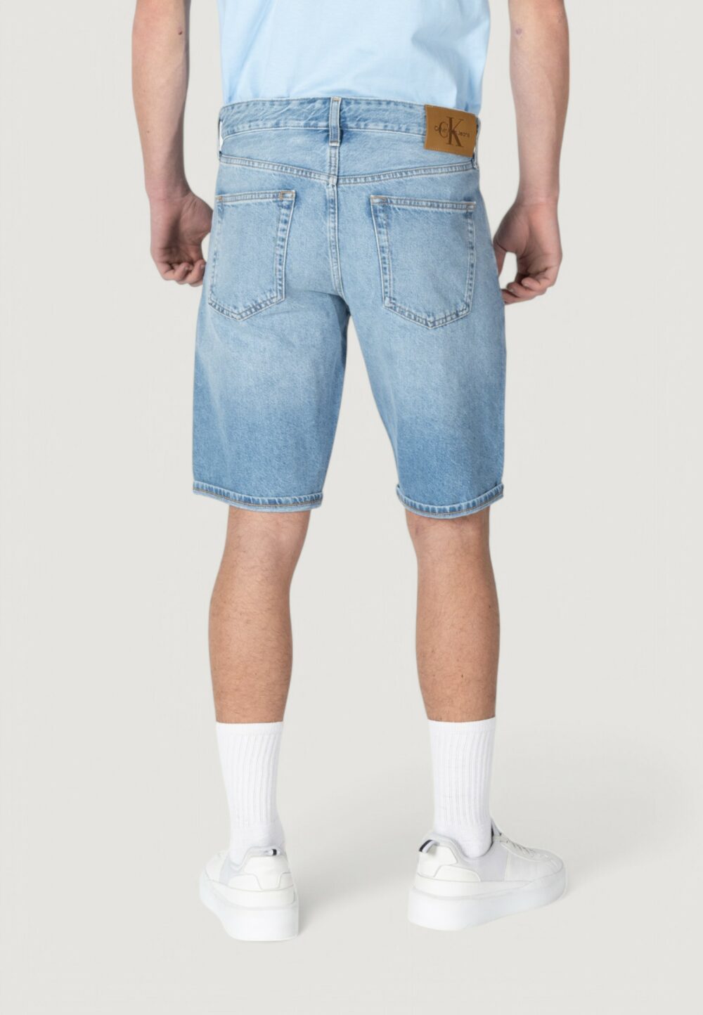 Bermuda Calvin Klein Jeans regular Denim - Foto 5