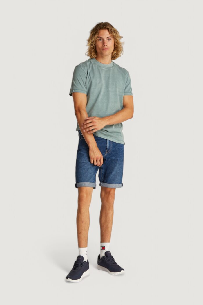 Bermuda Calvin Klein Jeans slim Denim scuro