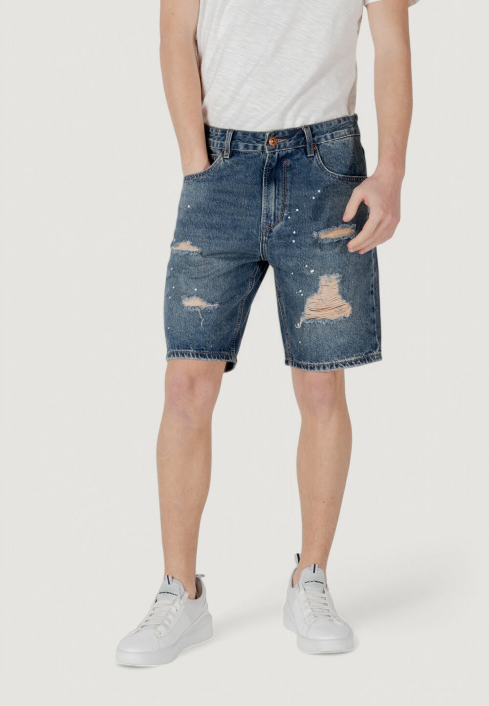 Bermuda Gianni Lupo Denim - Foto 1