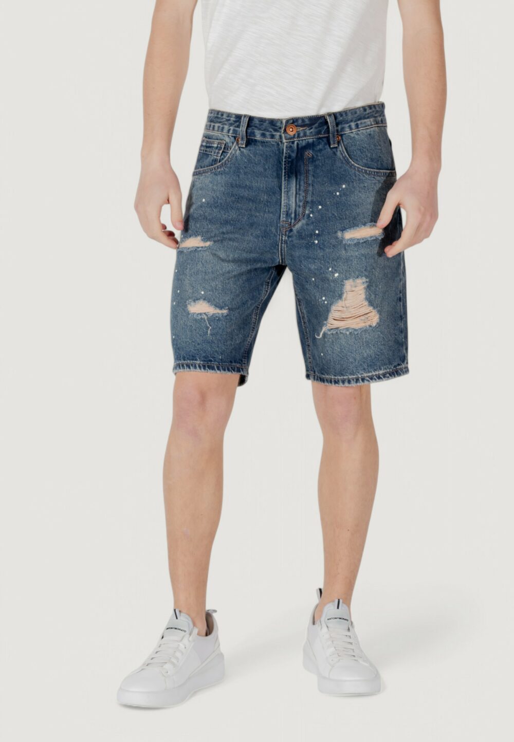 Bermuda Gianni Lupo Denim - Foto 3