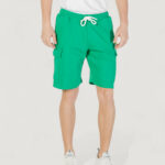 Bermuda sportivi Icon logo piccolo Verde - Foto 1