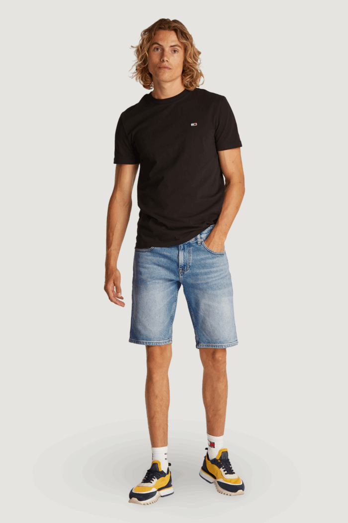 Bermuda Tommy Hilfiger Jeans scanton bi0112 Denim chiaro