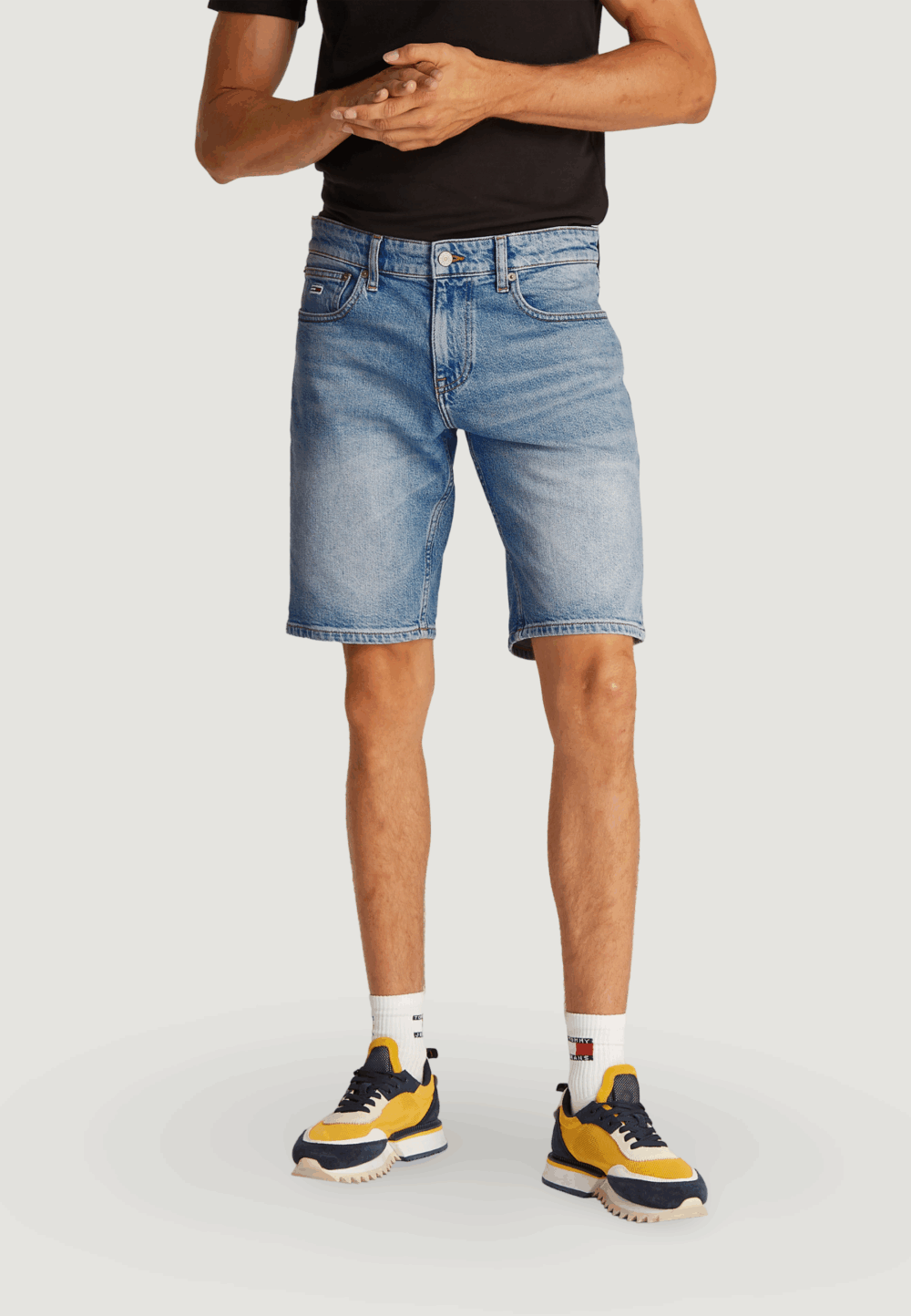 Bermuda Tommy Hilfiger Jeans scanton bi0112 Denim chiaro - Foto 1