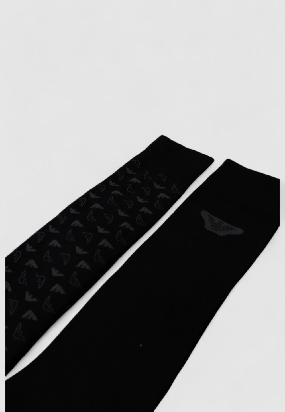 Calzini Lunghi Emporio Armani Underwear 2 pack Nero - Foto 3