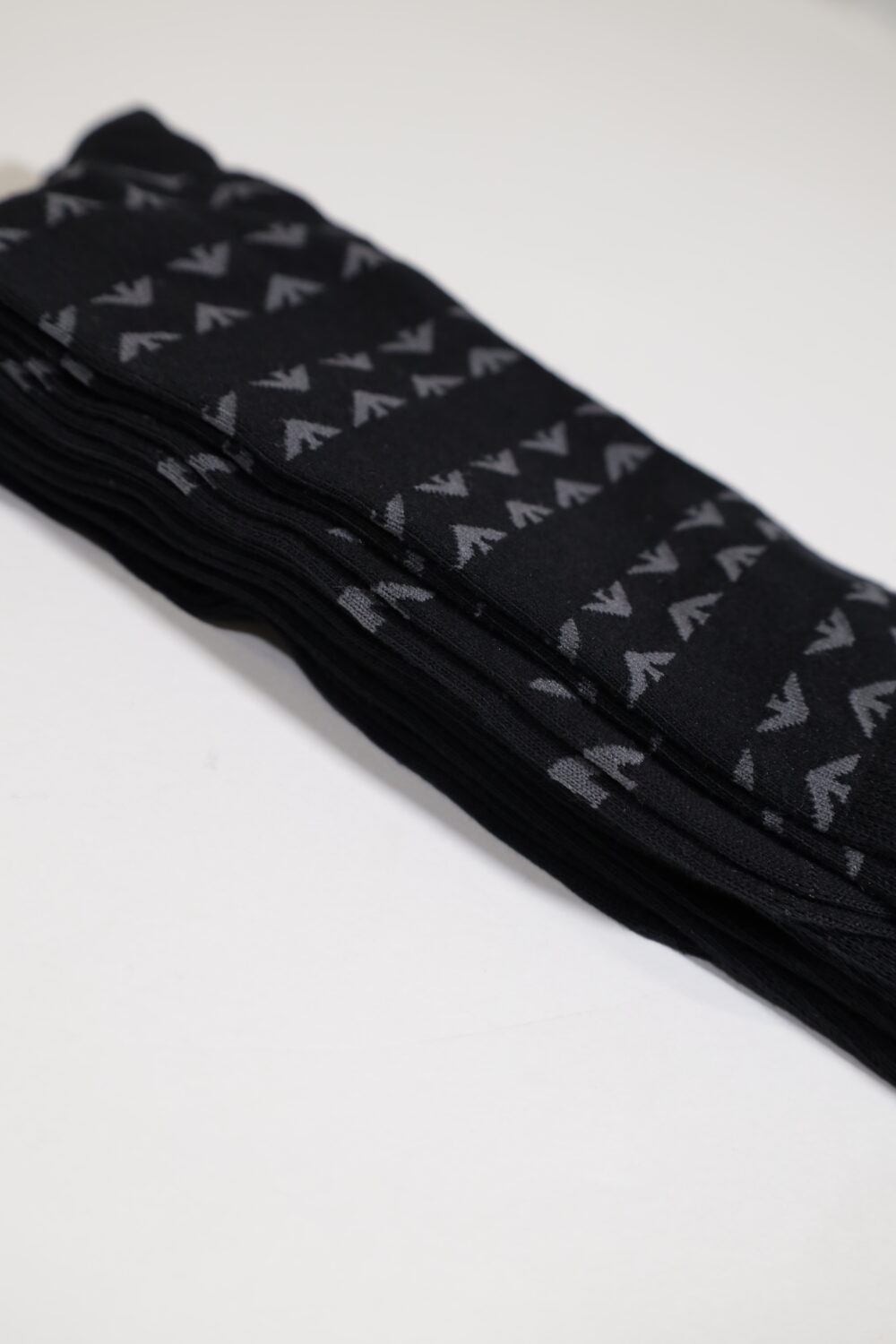 Calzini Lunghi Emporio Armani Underwear 3 pack Nero - Foto 3