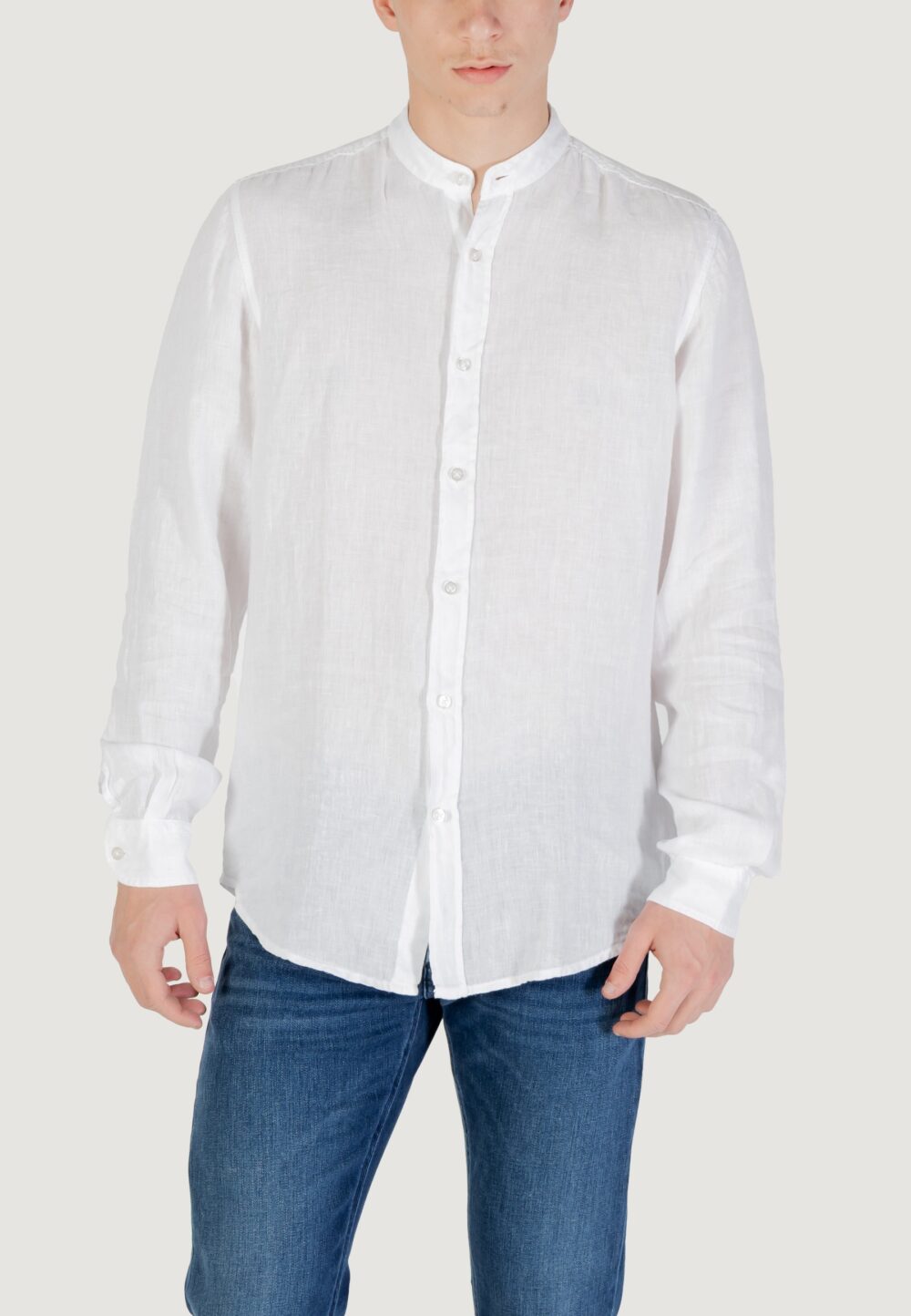 Camicia manica lunga Boss race_1_m 10267858 01 Bianco - Foto 1