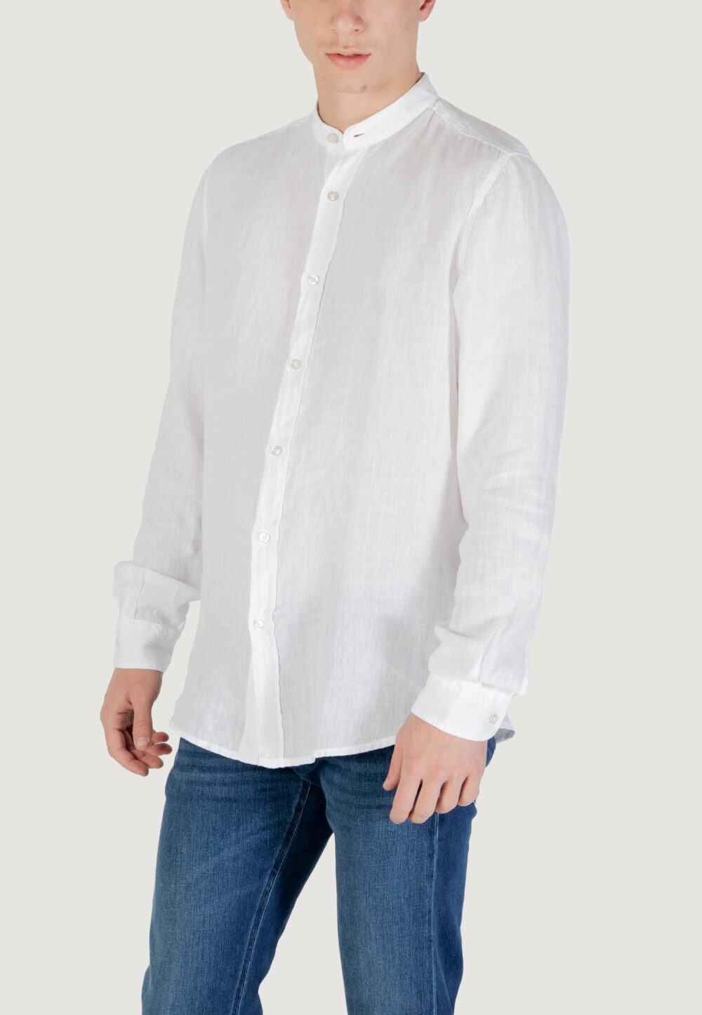 Camicia manica lunga Boss race_1_m 10267858 01 Bianco - Foto 3