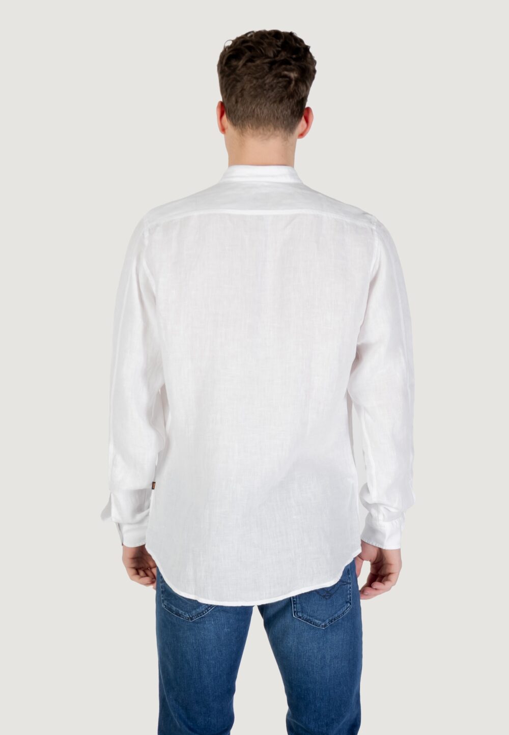 Camicia manica lunga Boss race_1_m 10267858 01 Bianco - Foto 4