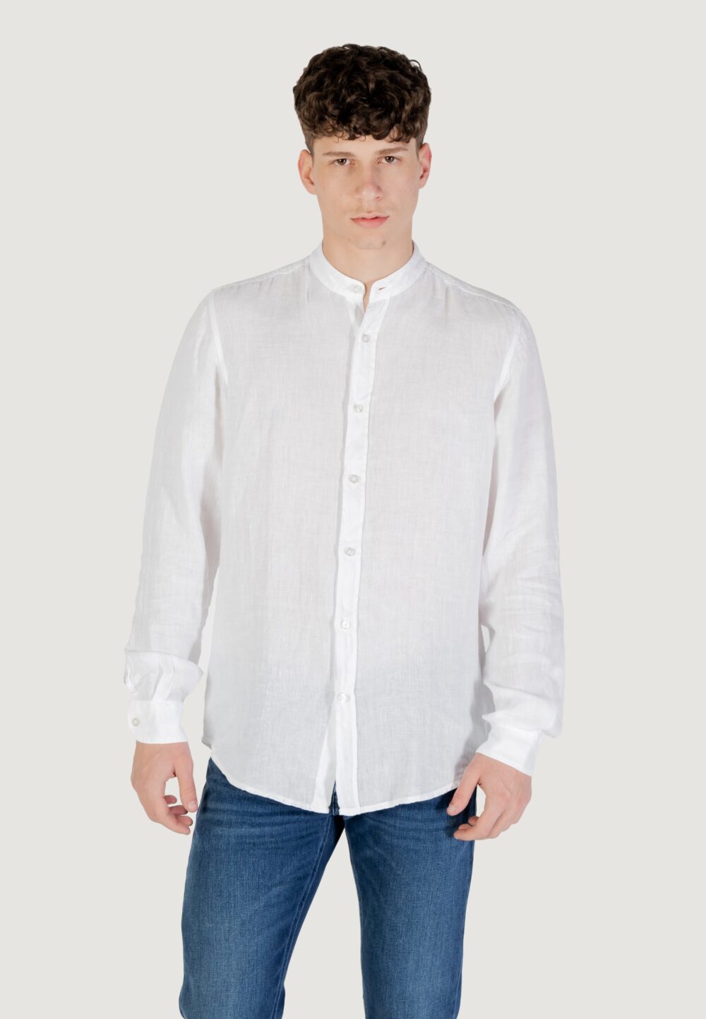 Camicia manica lunga Boss race_1_m 10267858 01 Bianco - Foto 5