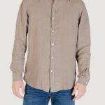 Camicia manica lunga Boss race_1_m 10267858 01 Terra - Fango - Foto 1