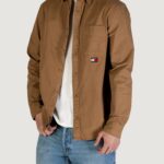 Camicia manica lunga Tommy Hilfiger Jeans tjm reg washed twill Beige scuro - Foto 1