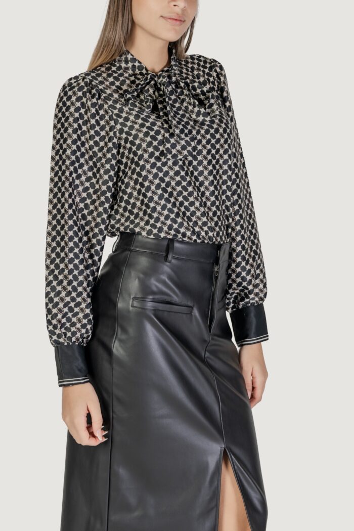 Camicia manica lunga Only onljane life l/s bow top ptm Nero