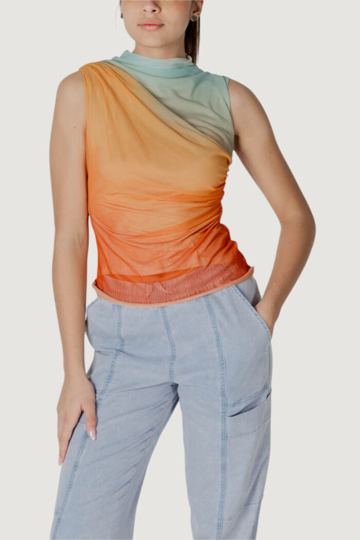 Canotta Desigual ts_sahara Arancione