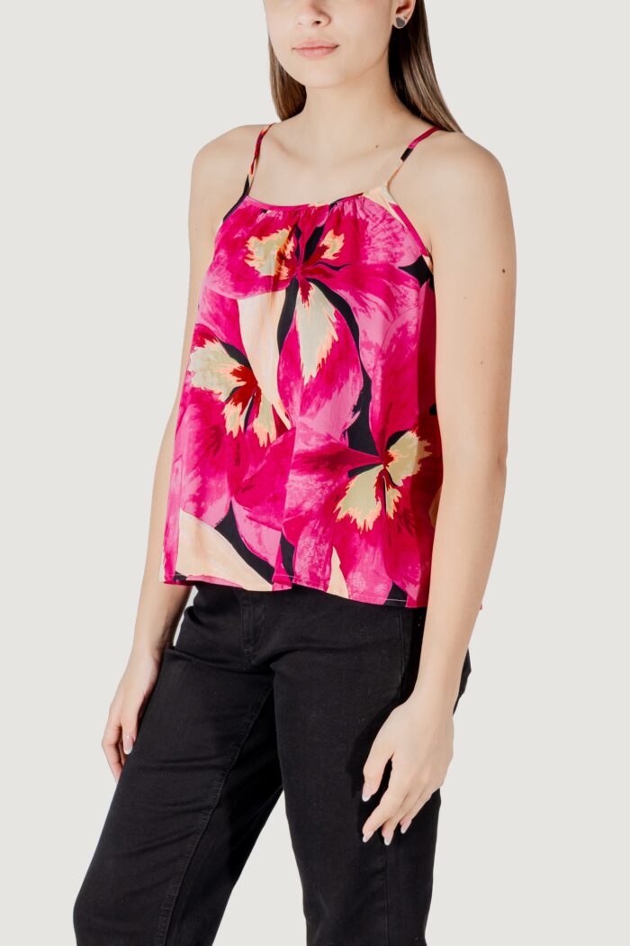 Canotta Only onlalma life vis ella singlet aop Fuxia