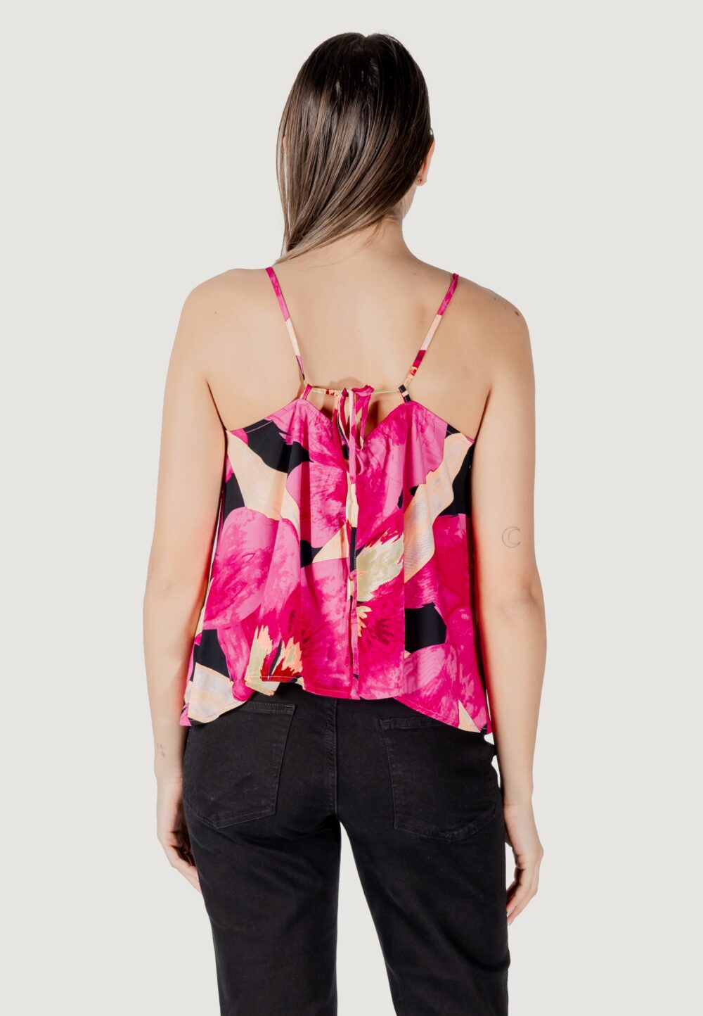 Canotta Only onlalma life vis ella singlet aop Fuxia - Foto 4