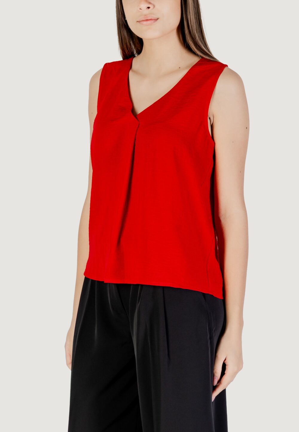 Canotta Only jdydivya life top Rosso - Foto 2