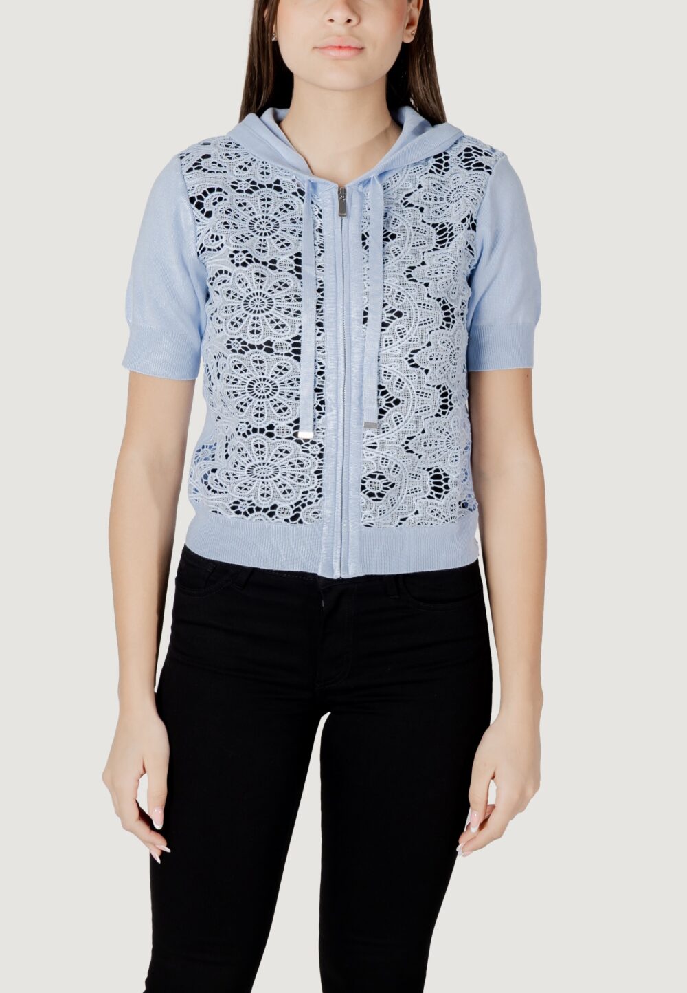 Cardigan Morgan De Toi Celeste - Foto 5