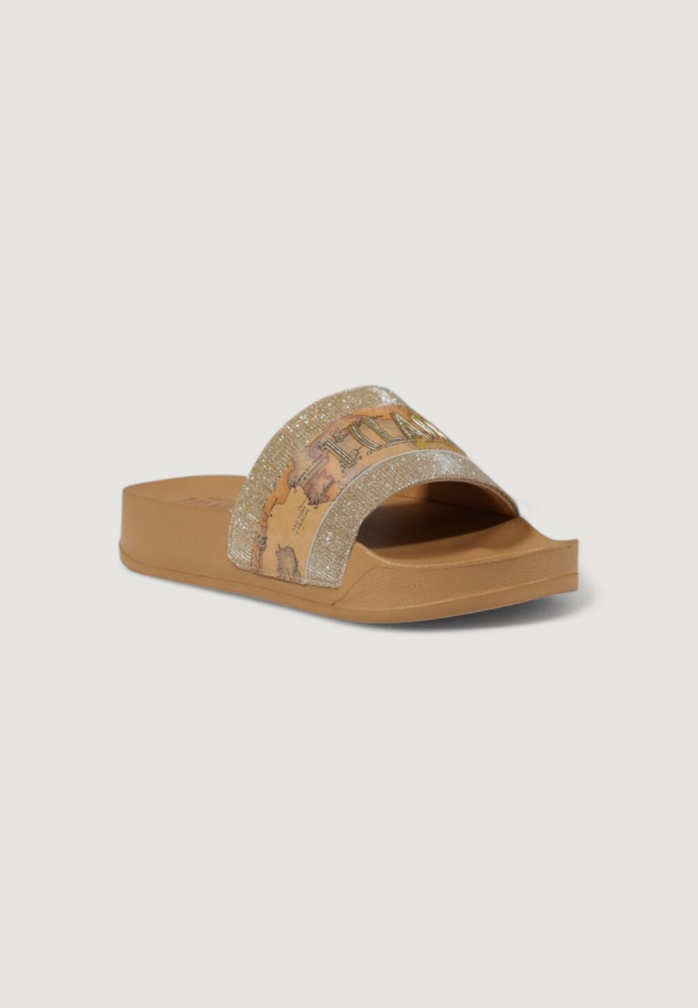 Ciabatte con fascia Alviero Martini Prima Classe jr Beige - Foto 3