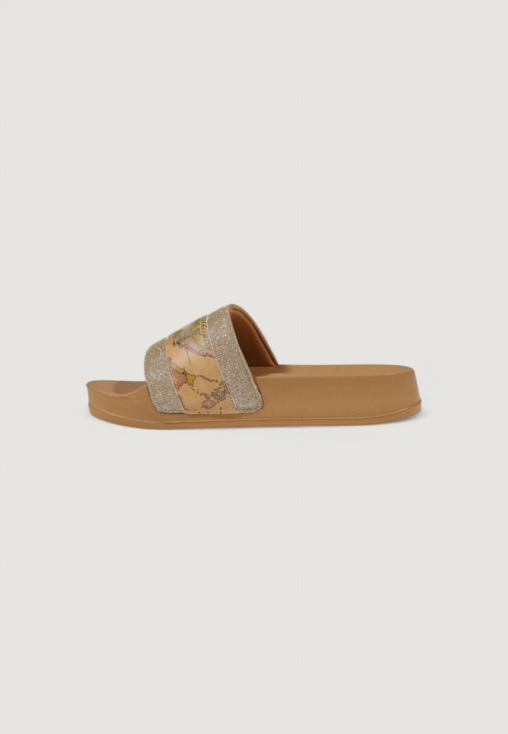 Ciabatte con fascia Alviero Martini Prima Classe jr Beige - Foto 4