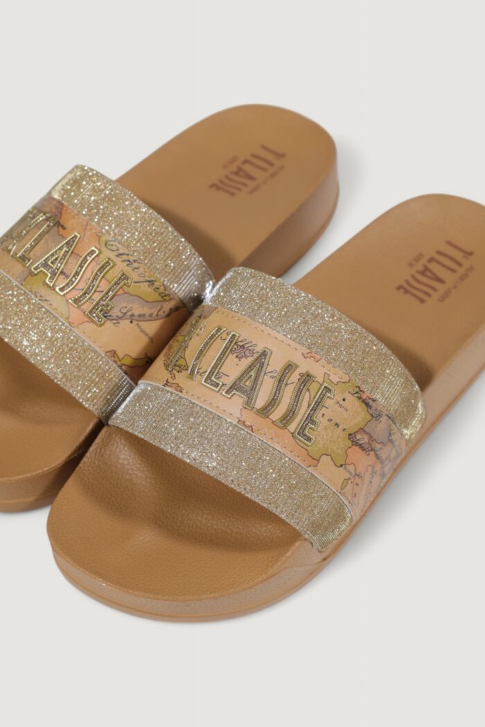Ciabatte con fascia Alviero Martini Prima Classe jr Beige