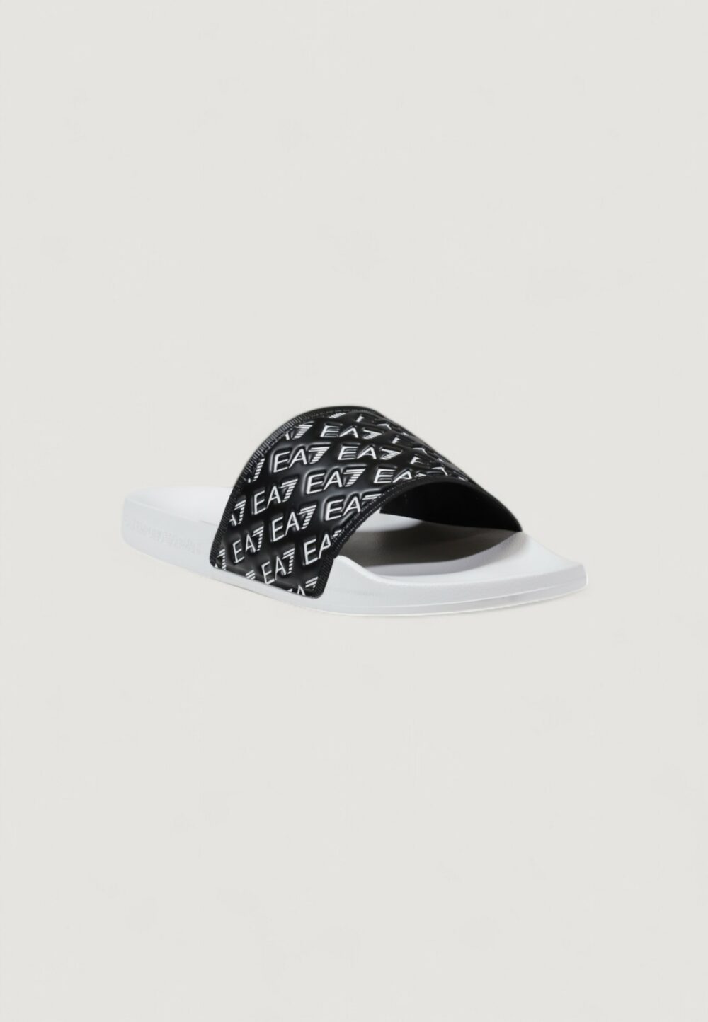 Ciabatte EA7 Bianco - Nero - Foto 2