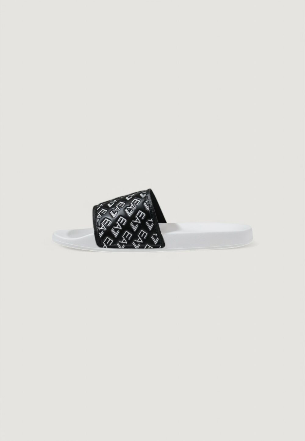 Ciabatte EA7 Bianco - Nero - Foto 3