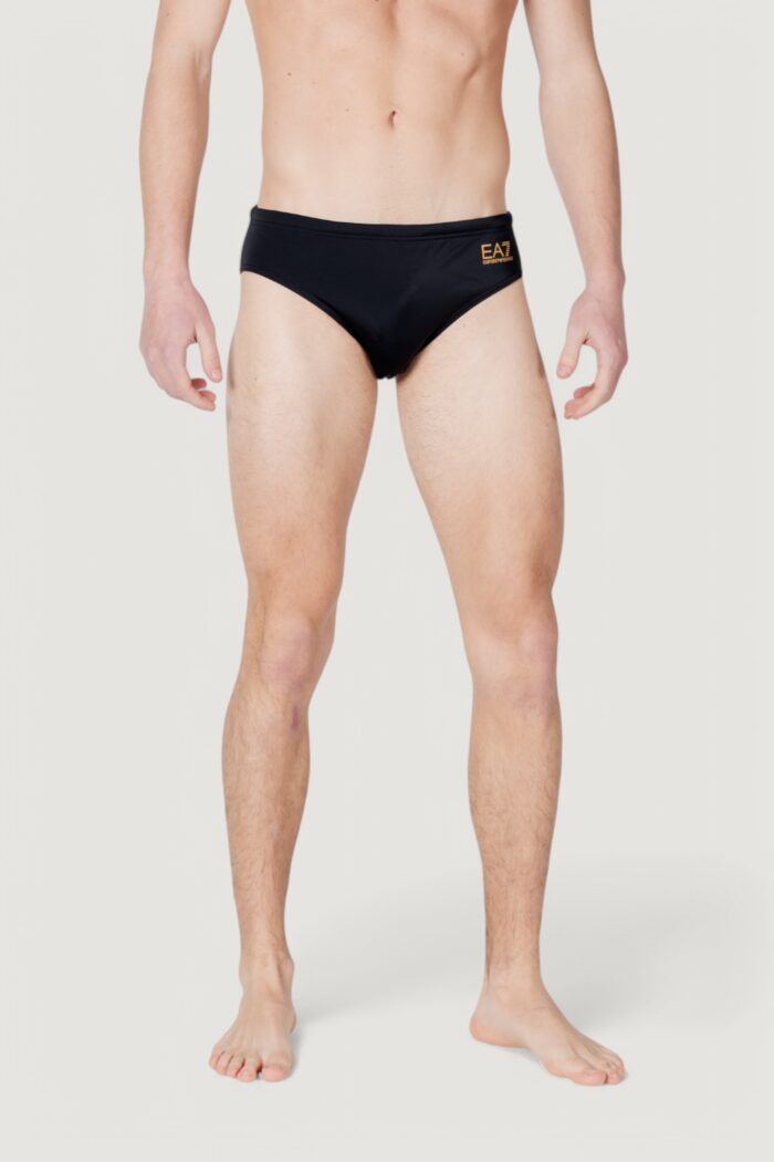 Costume slip EA7  Black gold