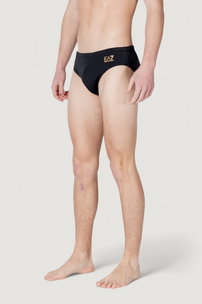 Costume slip EA7  Black gold