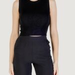 Maglia in filo manica corta Jacqueline de Yong jdycirkeline s/l crop top knt Nero - Foto 1