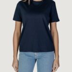 T-shirt Vila Clothes visybilla o-neck s/s/pb Blu - Foto 1