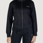 Felpa senza cappuccio Guess Active gelsey full zip Nero - Foto 1
