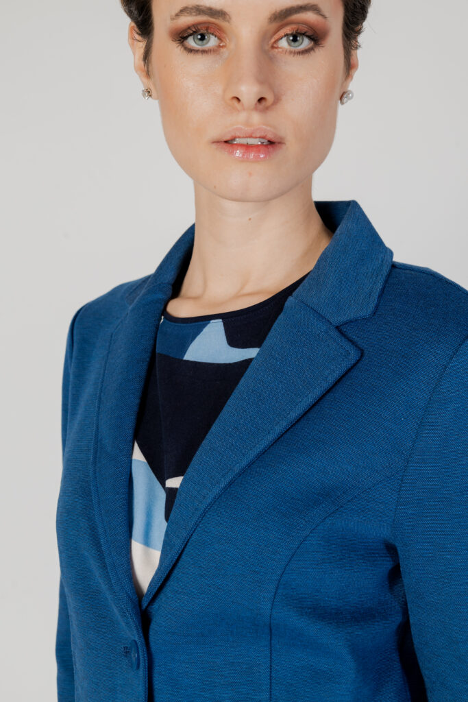 Giacca Street One qr basic Azzurro