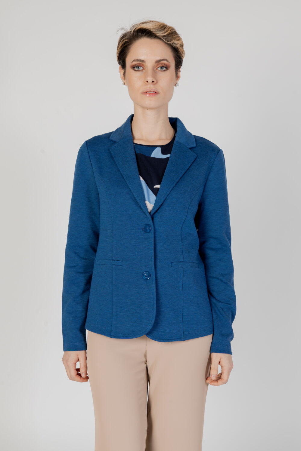 Giacca Street One qr basic Azzurro - Foto 5