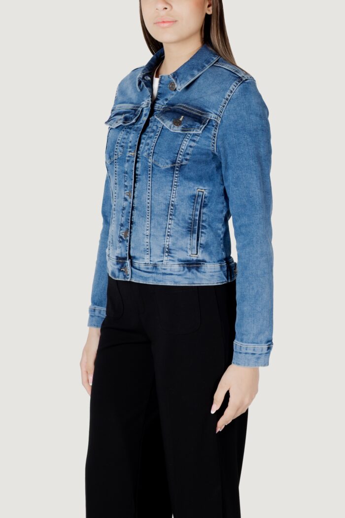 Giacchetto Street One qr denim-jacket Denim