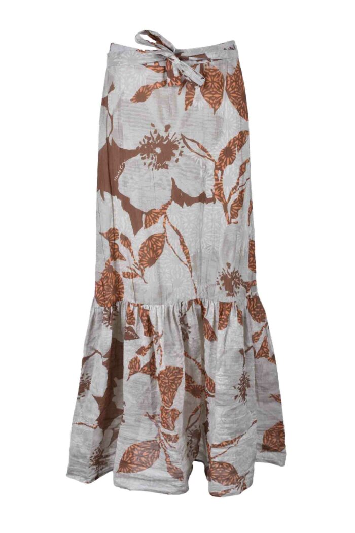 Gonna lunga MANILA GRACE  GRIGIO – MARRONE