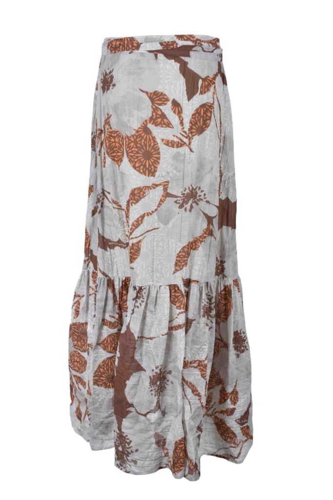 Gonna lunga MANILA GRACE  GRIGIO – MARRONE
