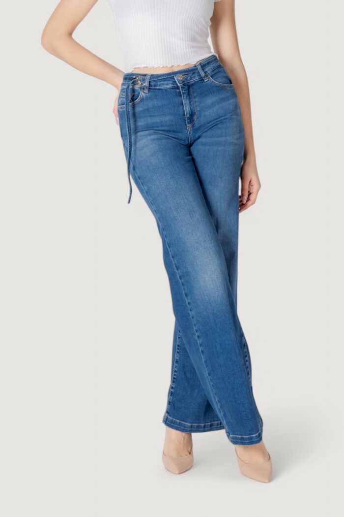 Jeans bootcut Liu-Jo b.up good flare h.w. Denim scuro
