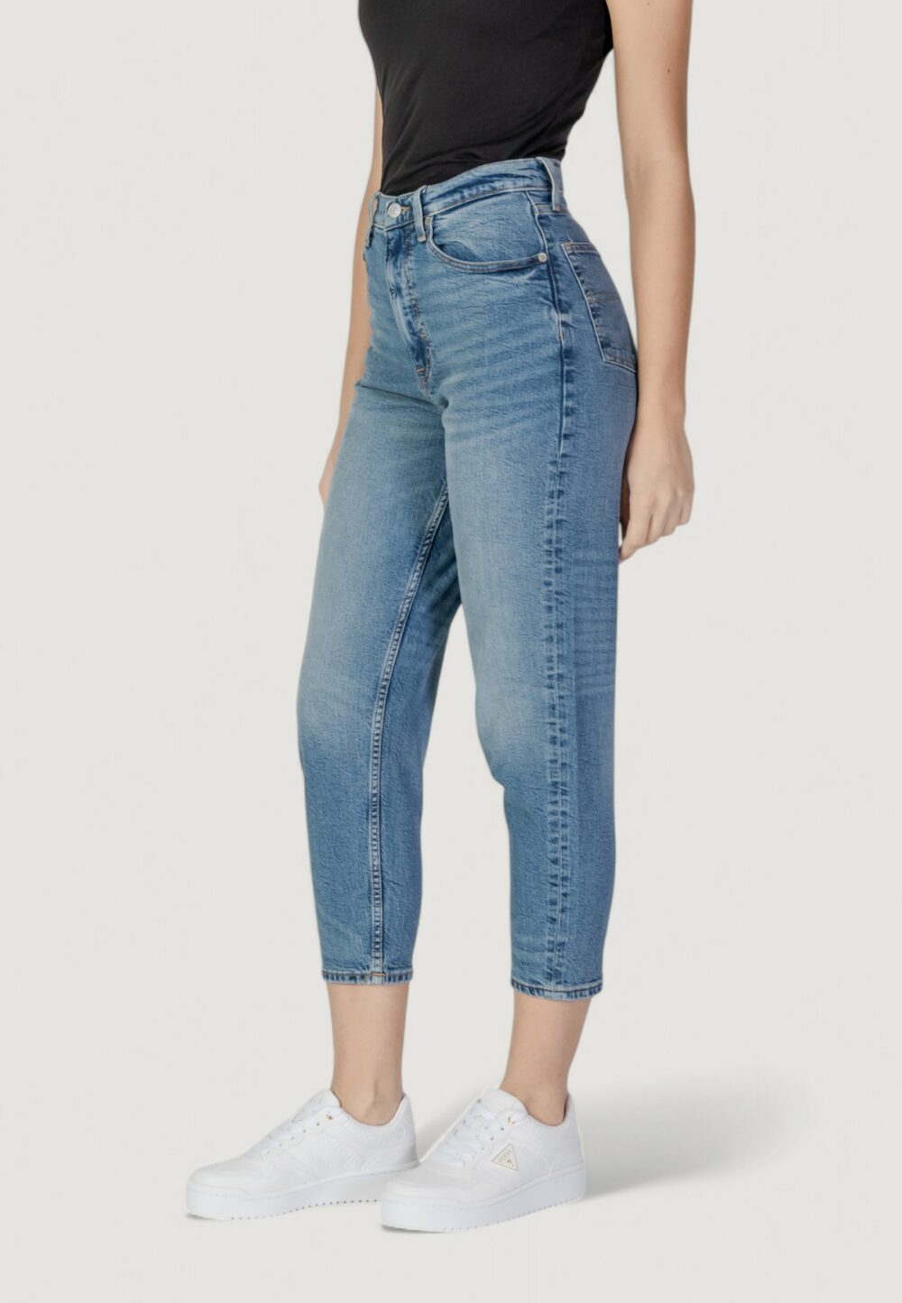 Jeans mom Tommy Hilfiger Jeans mom jean uh tpr ai51 Denim chiaro - Foto 3