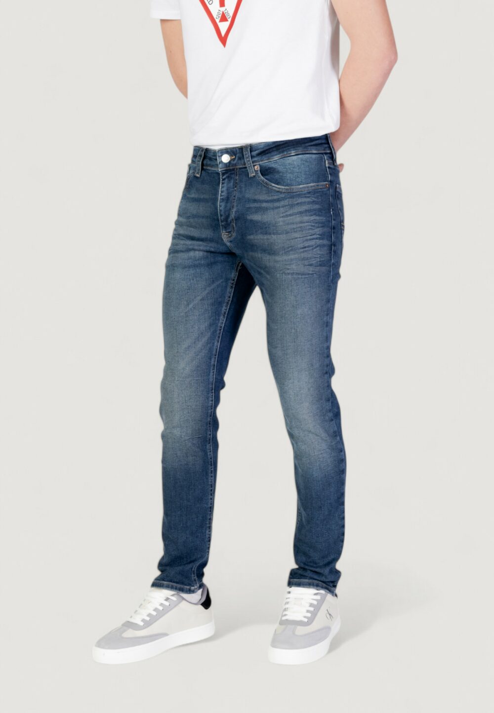 Jeans skinny Tommy Hilfiger Jeans austin tprd ai6 Denim scuro - Foto 2