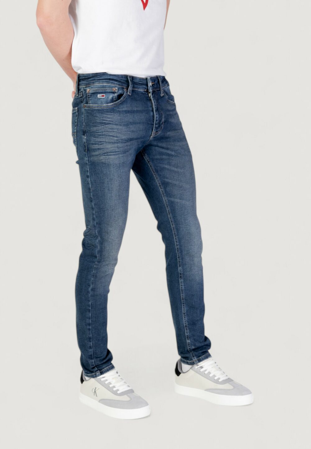 Jeans skinny Tommy Hilfiger Jeans austin tprd ai6 Denim scuro - Foto 3