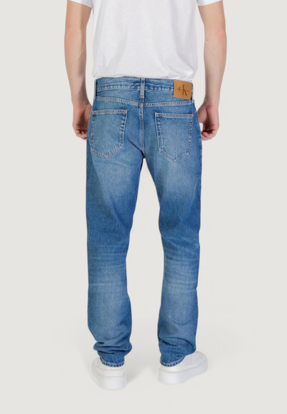 Jeans slim Calvin Klein Jeans slim straight Denim - Foto 4