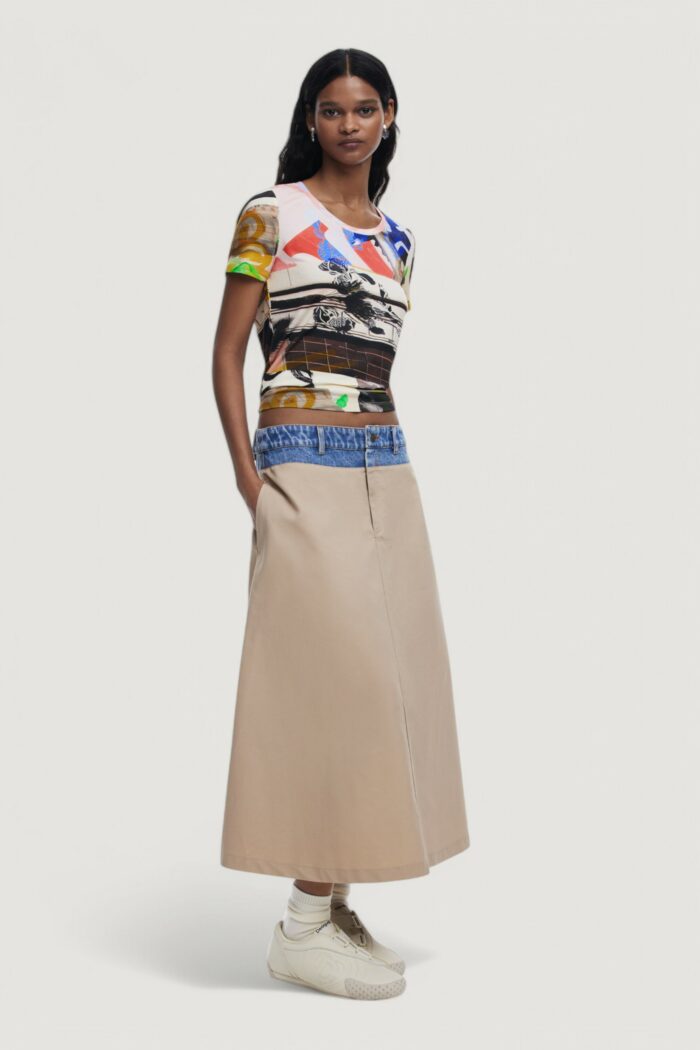 Longuette Desigual fal_barcelÓ Beige chiaro