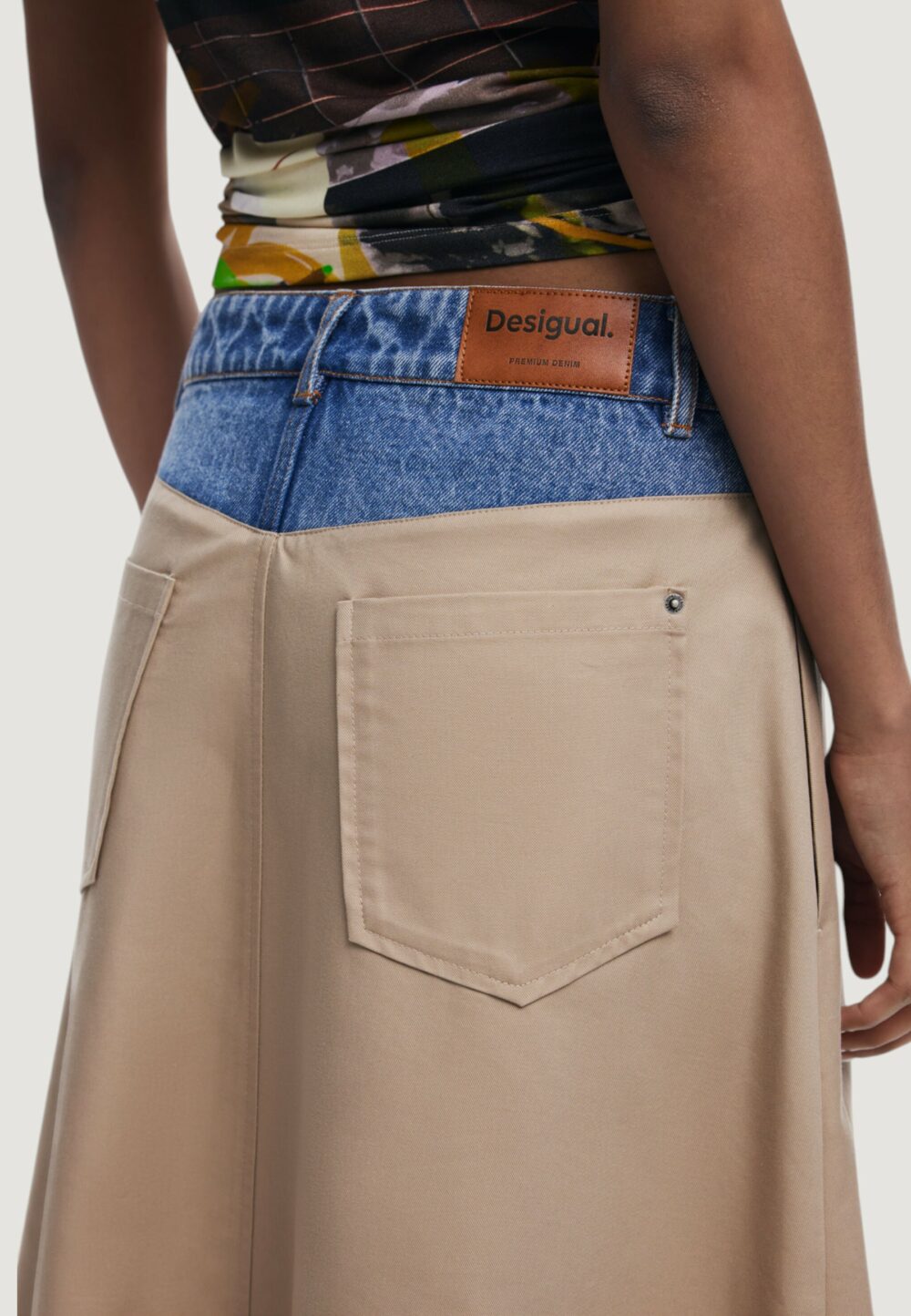 Longuette Desigual fal_barcelÓ Beige chiaro - Foto 3